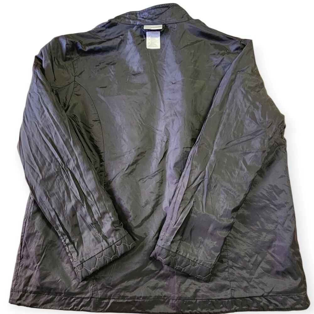 Disneyland Resort Mickey Mouse Quilted Full Zip Black Jacket Women Extra Large - Picture 7 of 8
